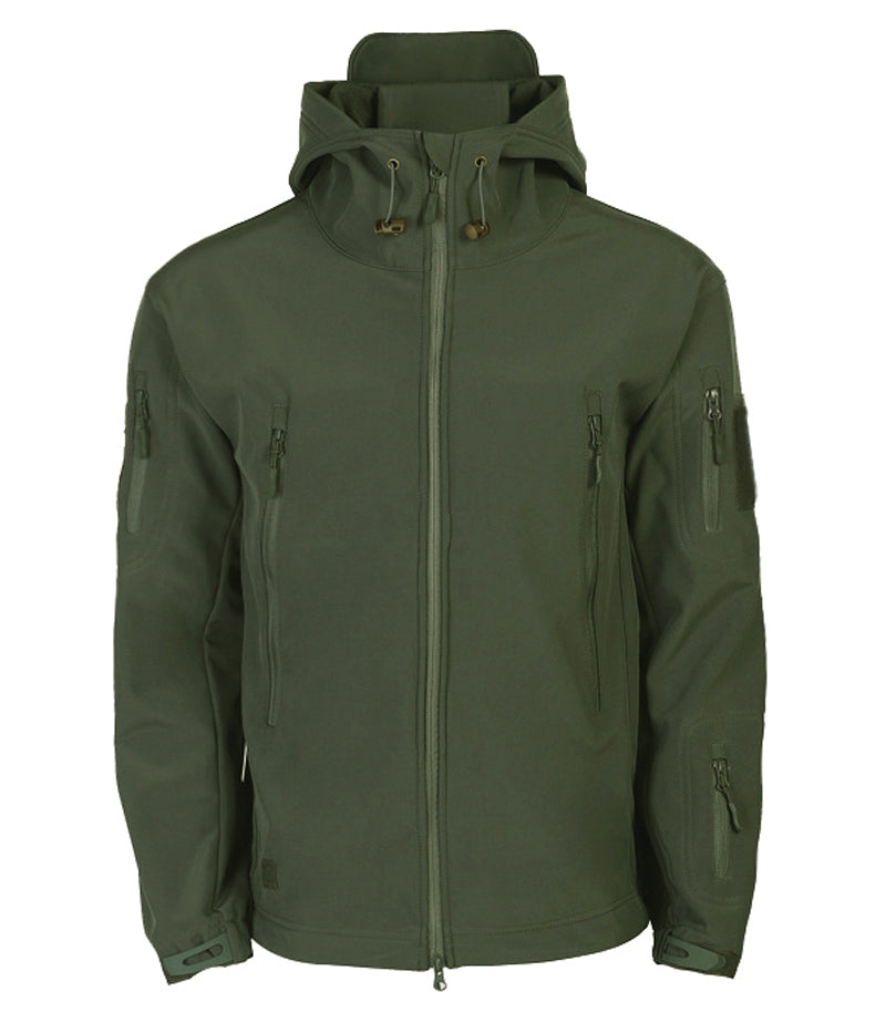 Herren Warme Dicke Softshelljacke mit Reißverschlüssen | Ideal für den Winter