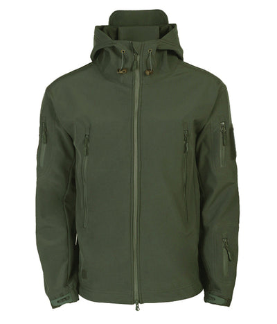 Herren Warme Dicke Softshelljacke mit Reißverschlüssen | Ideal für den Winter