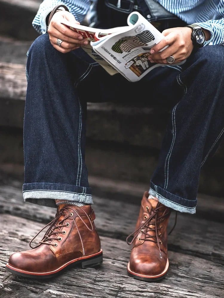 Geoffrey - Warme Und Modische Winterstiefel Für Herren