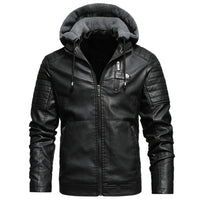 HERITAGE RACER - LEDERJACKE in Schwarz