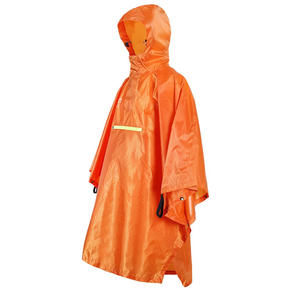 Outdoor Leichte Wasserdichte Atmungsaktive Regenjacke Poncho für Unisex | Ideal für den Winter