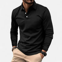 Ronald | Herren Klassisches Regular Fit Poloshirt in Schwarz