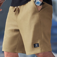 Hans | Herren Bermuda Shorts Komfortabel Kordelzug Sommer Casual in Khaki