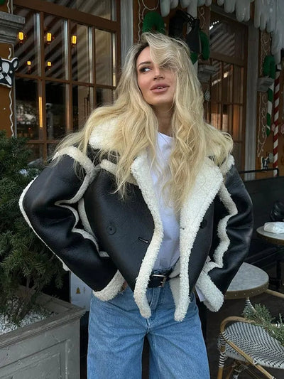 Jacke mit doppelter Knopfleiste für Damen