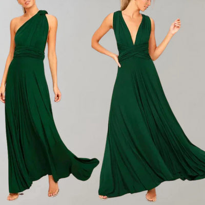 Multiway-wickelkleid für den sommer
