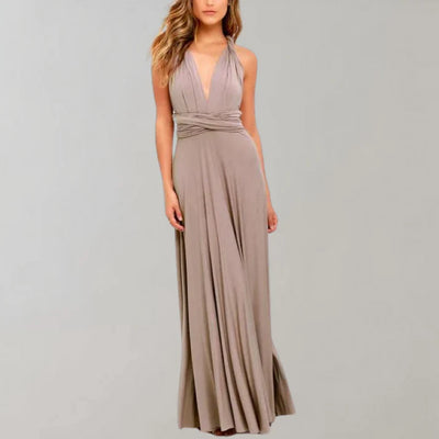 Multiway-wickelkleid für den sommer