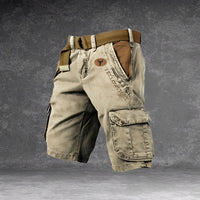 Cole - Komfortable Cargo-Shorts für Herren, ideal für Abenteuer in Khaki