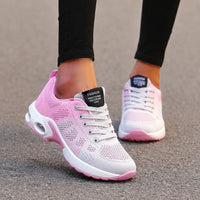 Lina - Bequeme Sneaker mit luftdurchlässiger Polsterung in Rosa