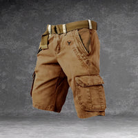 Cole - Komfortable Cargo-Shorts für Herren, ideal für Abenteuer in Braun