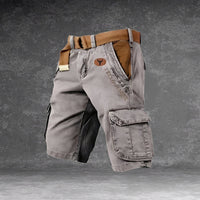 Cole - Komfortable Cargo-Shorts für Herren, ideal für Abenteuer in Grau