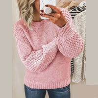 Emily™ - Pullover aus weichem Strick in Rosa