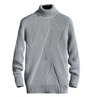 Schöner dicker Pullover für Männer - MANI in Grau