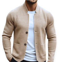 Jonas | Moderner Strickblazer in Beige