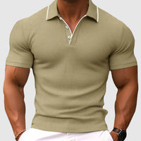 Maximilian | Herren Klassisches Poloshirt in Beige