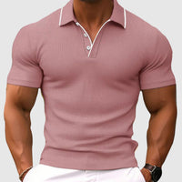 Maximilian | Herren Klassisches Poloshirt in Pink