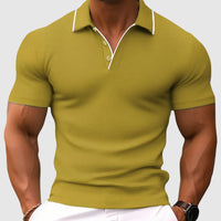 Maximilian | Herren Klassisches Poloshirt in Gelb