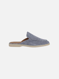 Jonas | Herren Bequeme Slip-On Pantoletten in Babyblau