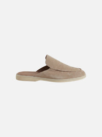 Jonas | Herren Bequeme Slip-On Pantoletten in Beige
