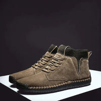 Klassische Stiefel für Männer-LUCA in Khaki