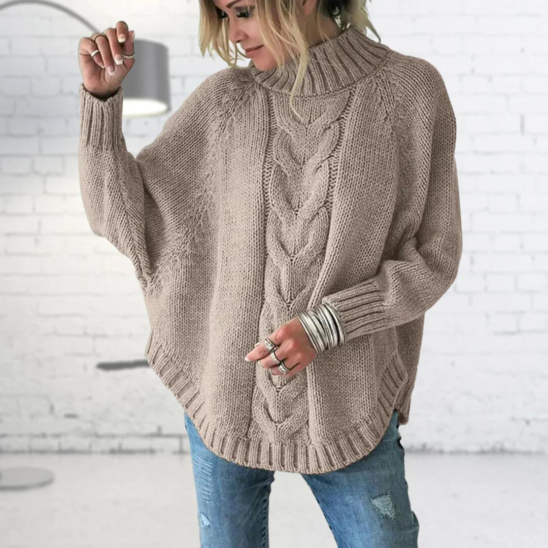 Eleganter Wollpullover Oversized für Damen | Ideal für den Winter
