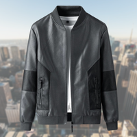 SIMON - Die stylische und einzigartige Bomberjacke in Grau
