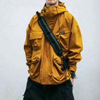 JESS - Komfortable wasserdichte Winterjacke für Herren in Gelb