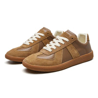 Vincent | Herren Schnür-Sneaker mit rutschfester Sohle in Braun