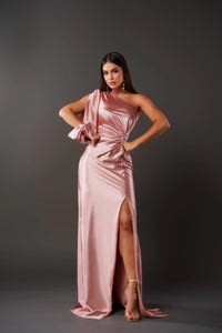 Lozenda | Damen Kleid Finesse Elegant Raffiniert Feminin Festlich in Rosa