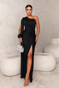 Lozenda | Damen Kleid Finesse Elegant Raffiniert Feminin Festlich in Schwarz