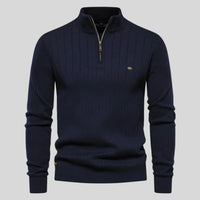 Noah | Hochwertiger Herren-Comfort-Pullover in Marineblau