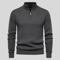 Noah | Hochwertiger Herren-Comfort-Pullover in Grau