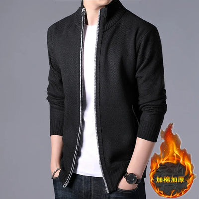 Zip-Dickstrickjacke