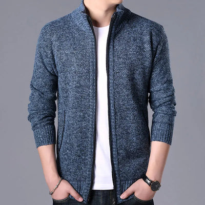 Zip-Dickstrickjacke