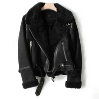 Macie - Komfortable, warme Jacke in Schwarz