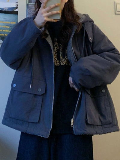 Rayaj | Umkehrbare Fleece Parka für Gemütliche Wintertage