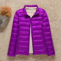 Liera - Leichte, warme Jacke in Lila