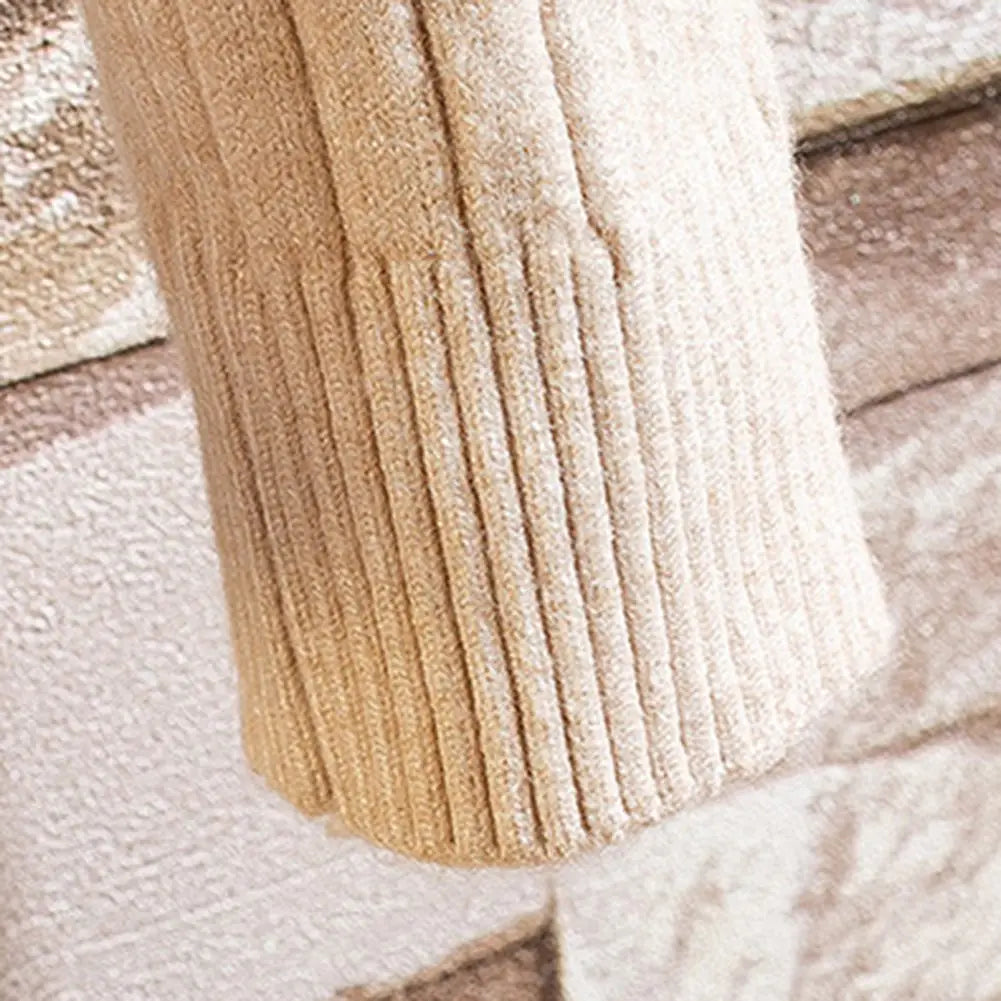 Kabelstrick-Pullover