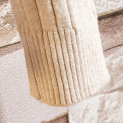 Kabelstrick-Pullover