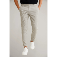 Hugo | Men’s Tailored Slim Leg Trousers in Light Grey