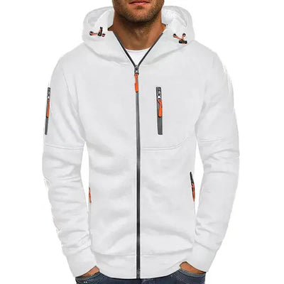 Oliver - stilvolle tech-fleece-jacke für herren