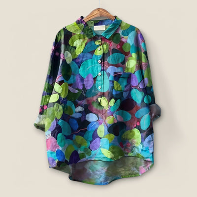 Stephanie | Bluse mit Blumendruck