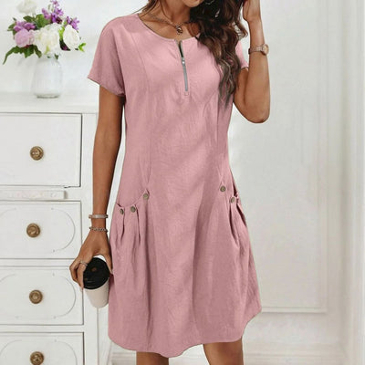 Monica™| Bequemes Sommerkleid