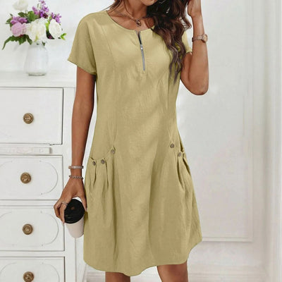 Monica™| Bequemes Sommerkleid