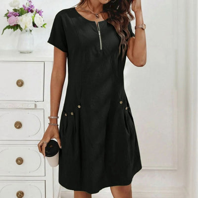 Monica™| Bequemes Sommerkleid