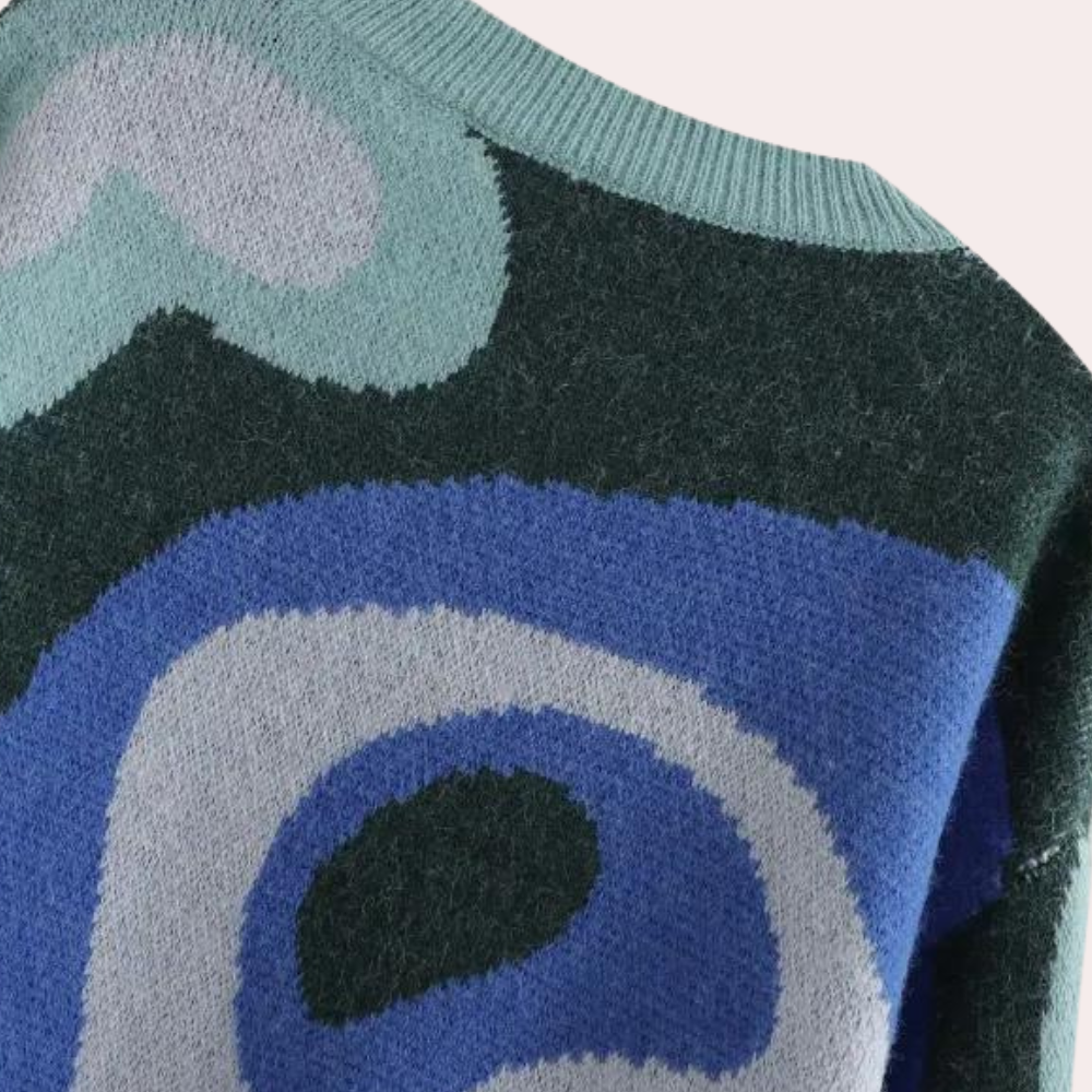 Stilvoller moderner Damenpullover - BARBARA