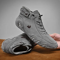 Elias | Rutschfeste Schuhe für empfindliche Füße (Unisex) in Grau