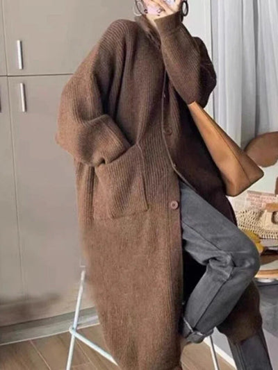 Lässiger Langarmpullover mit Rollkragenpullover