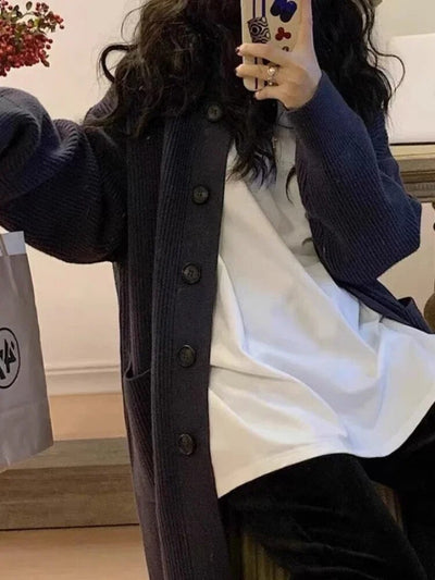 Lässiger Langarmpullover mit Rollkragenpullover