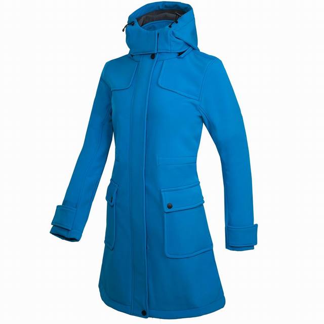 Casual Windbreaker Regenjacke mit Reissverschluss und Kapuze für Damen | Ideal für den Winter