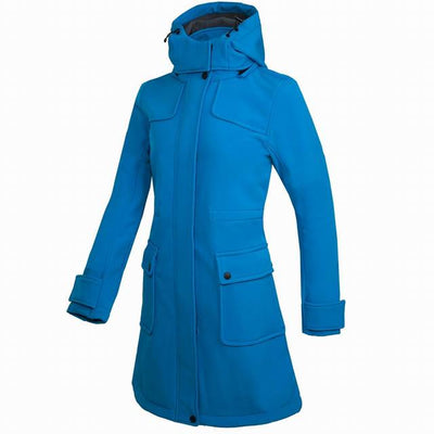 Flavia - Lässige Lange Outdoor-Skijacke Mit Kapuze Und Wasserdichtem Design Für Damen